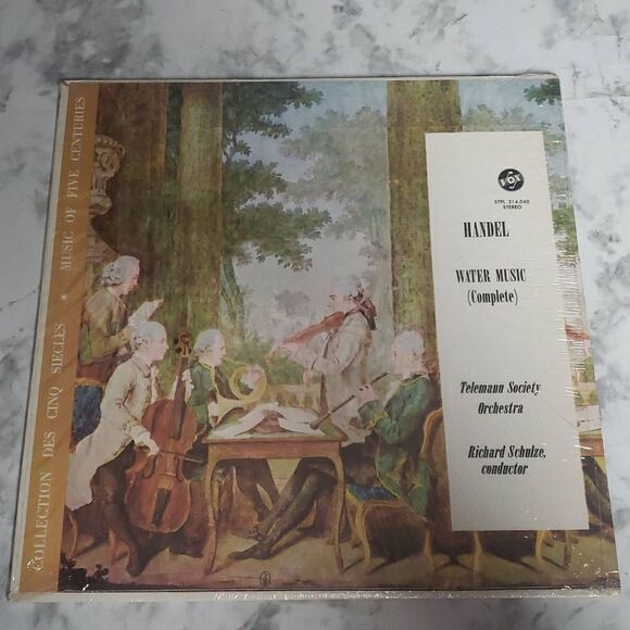 Handel Telemann Society Orchestra Classical Vinyl Record - Picture 2 of 15